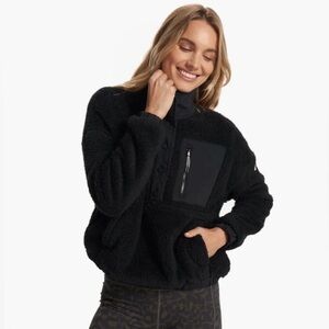 Vuori Black Sherpa Jacket S